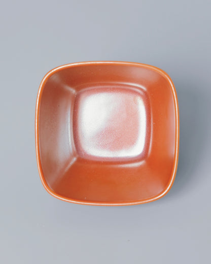 Naturally formed tangerine-red glaze on interior that does not absorb tea liquor