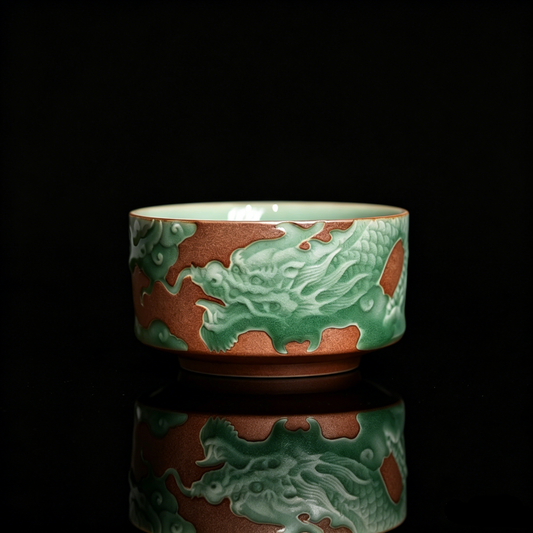Luxury Chinese Tea Cup Gift for Collectors - Saanwu Studio