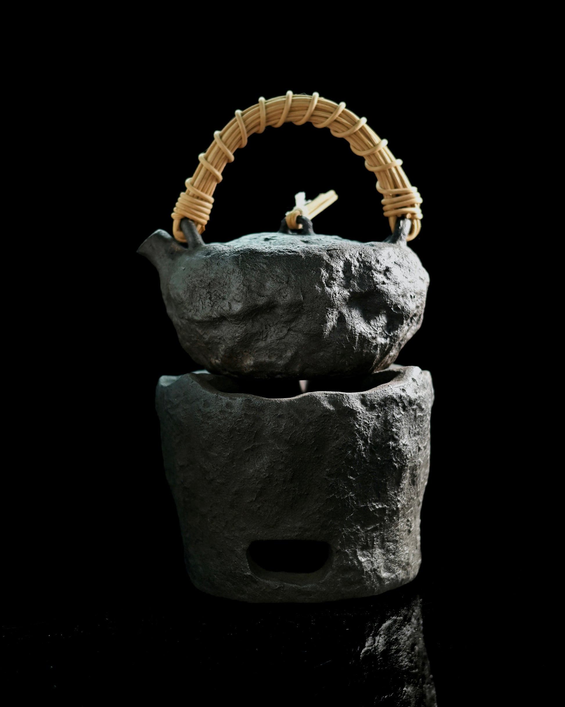 Evolving surface texture developing character through repeated use and heat exposure