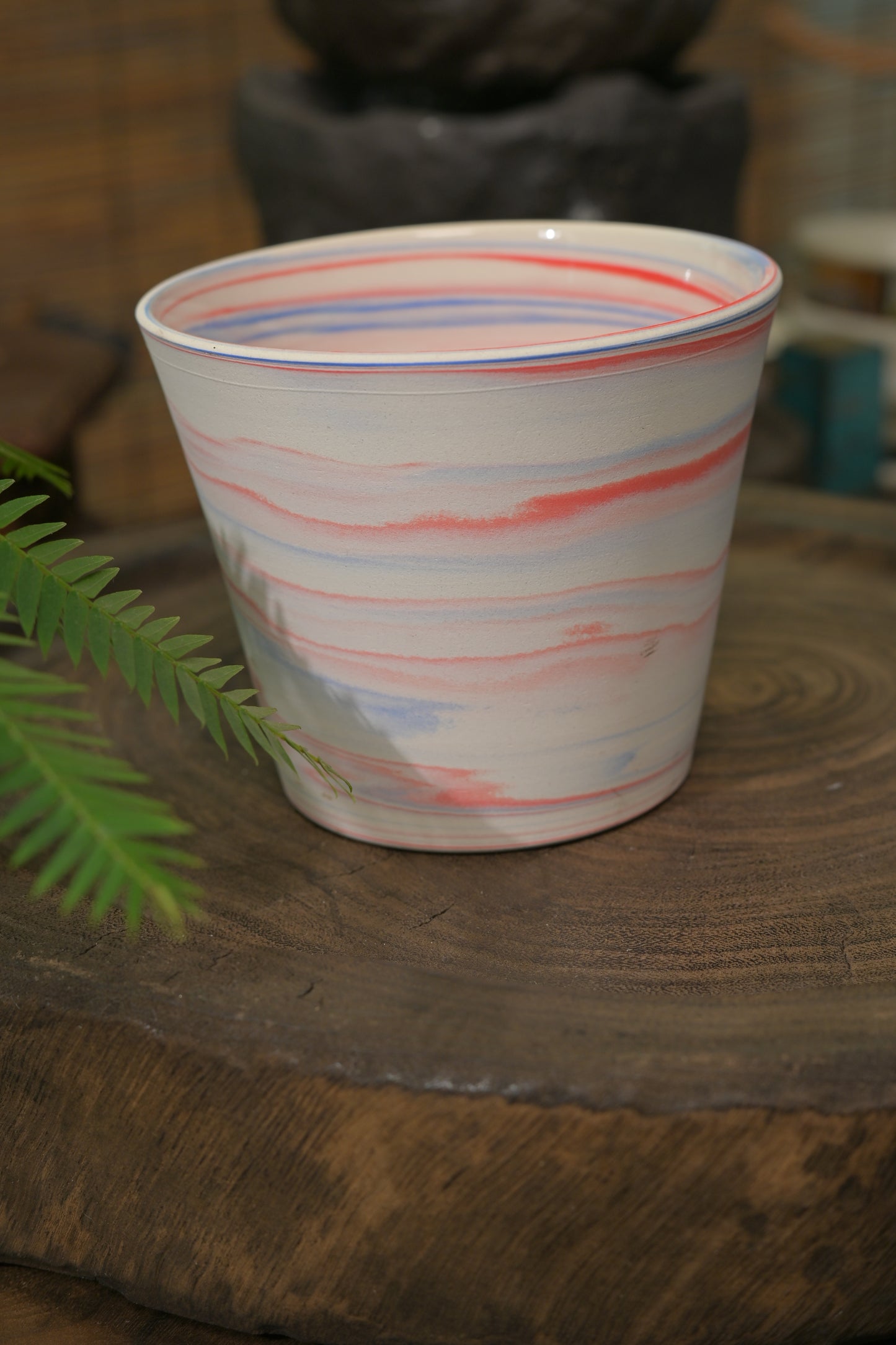 Unique Piece Handmade Alpine Strata Coffee Cup 250ml