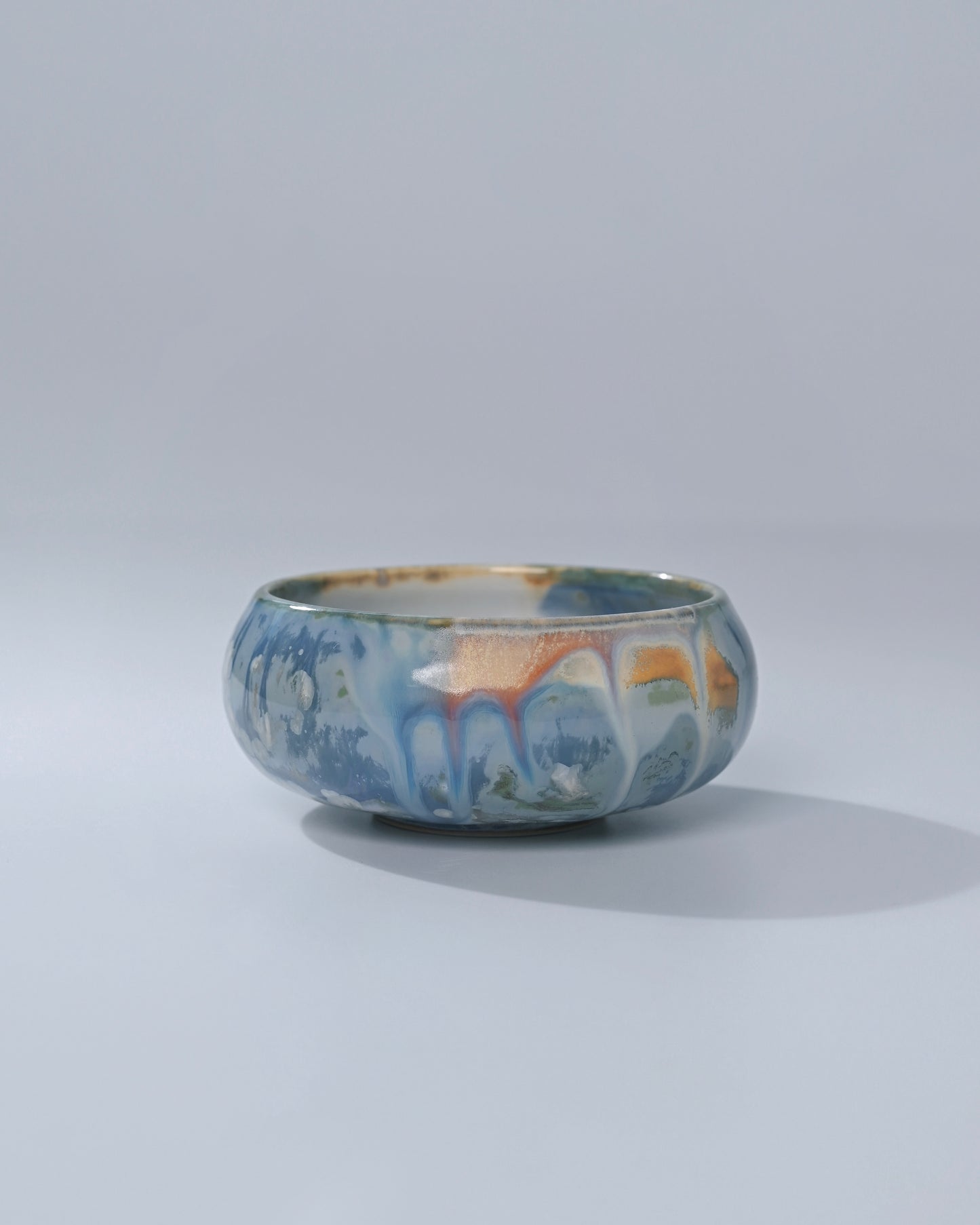 Unique Piece Jingdezhen Handmade Underglaze Crackle Teacup 70ml