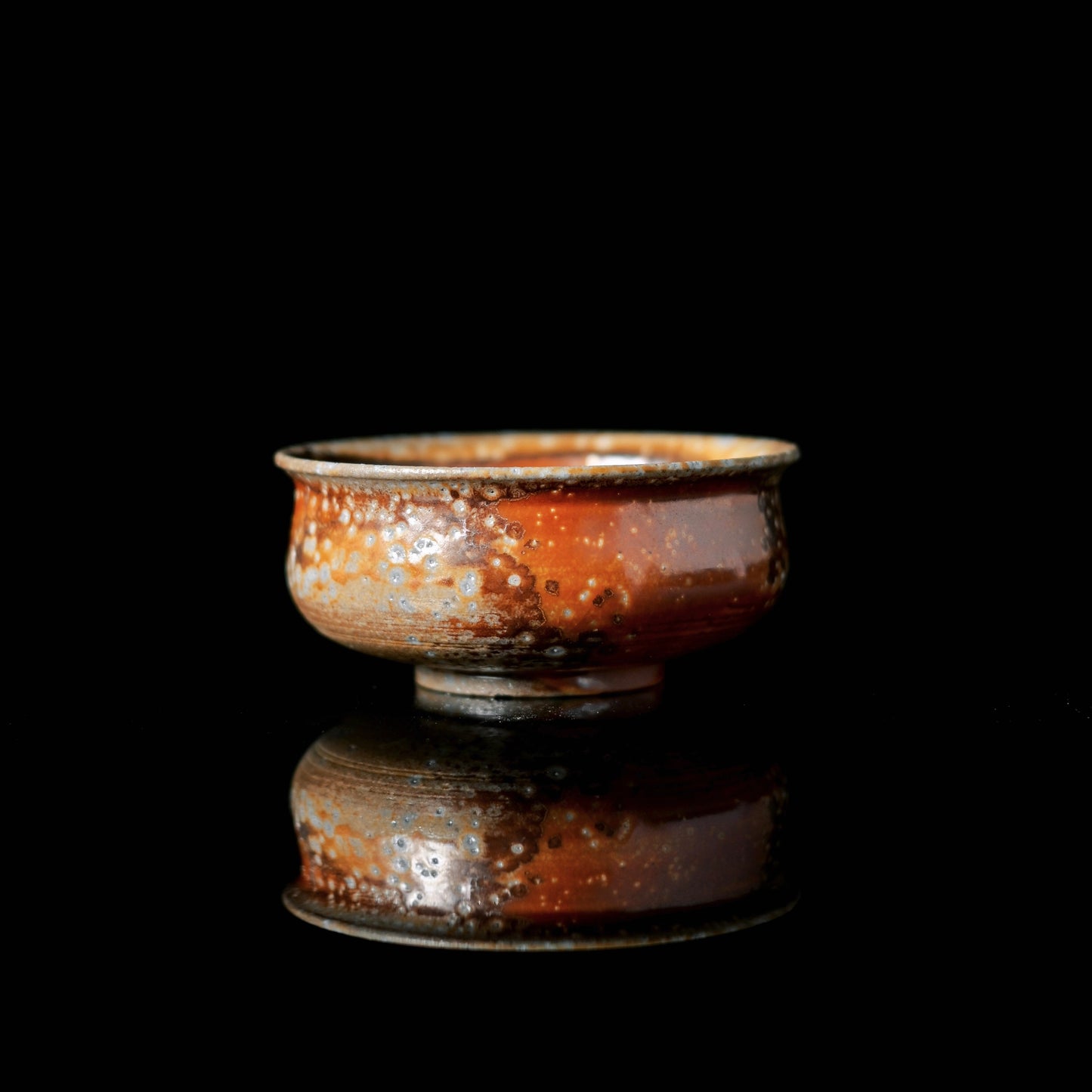 Unique Piece Wood-Fired Coarse Pottery Pu'er Cup 80ml