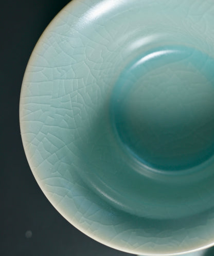 Ru-Porzellan Vintage Glasur krakeliert Gaiwan / Teeschale