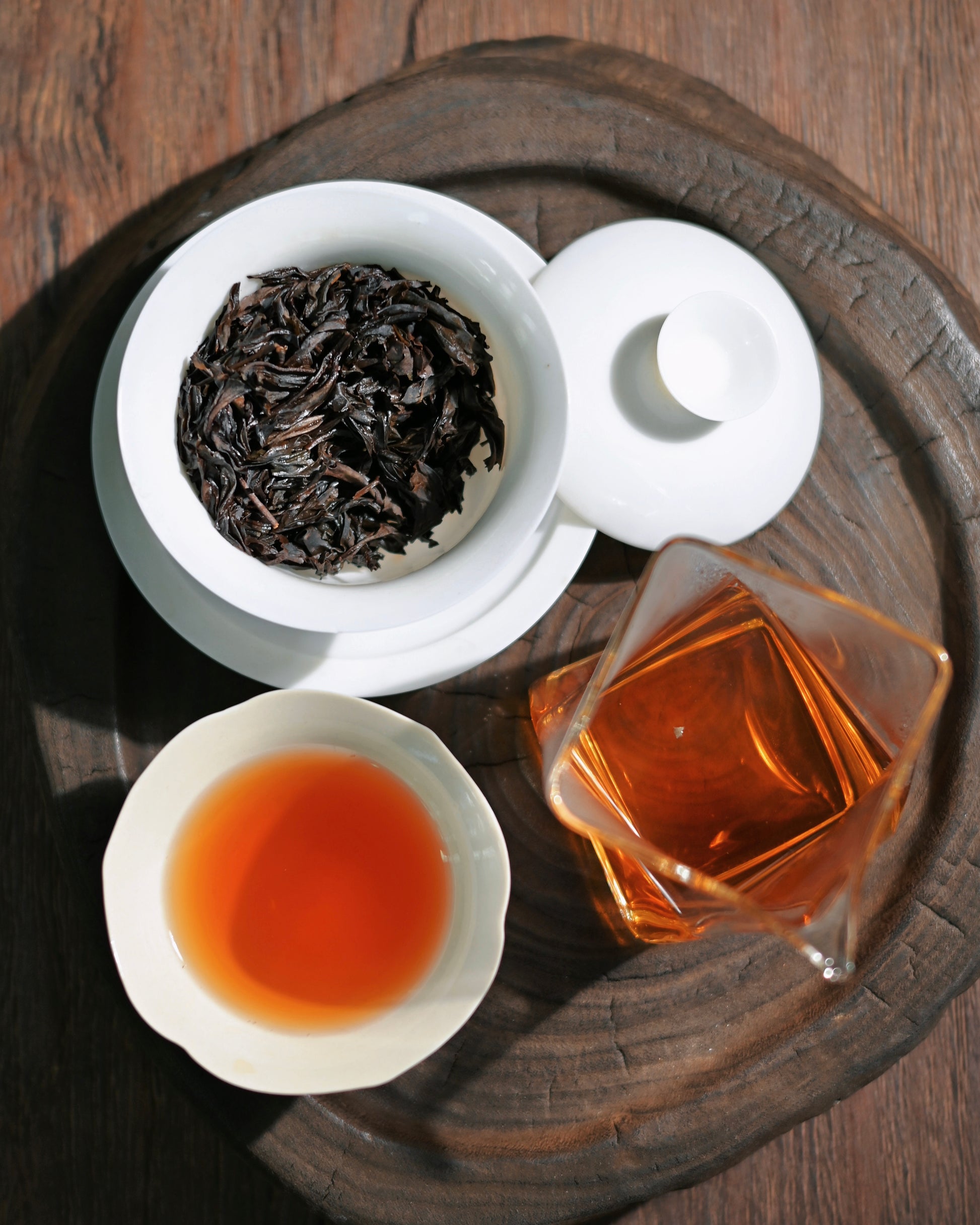 Wuyi Mountain tea gardens where Rougui Oolong grows in mineral-rich rocky terrain