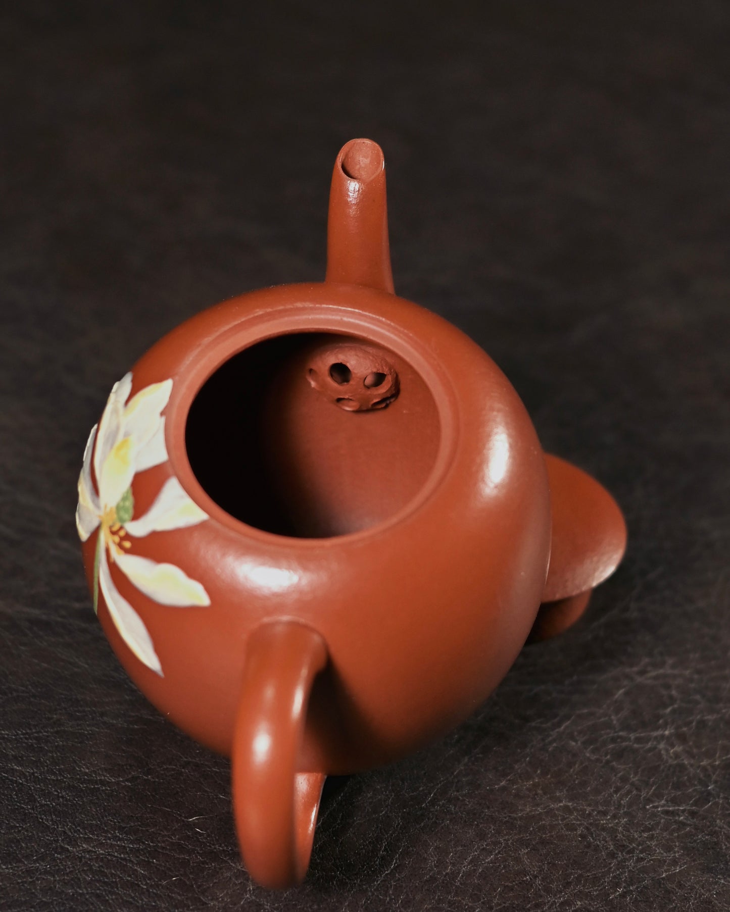 Handcrafted Yixing Da Hong Pao Clay Teapot Small Size 100ml