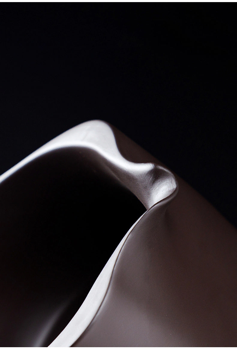 Yixing Zisha clay fairness cup and tea strainer for tea ceremony