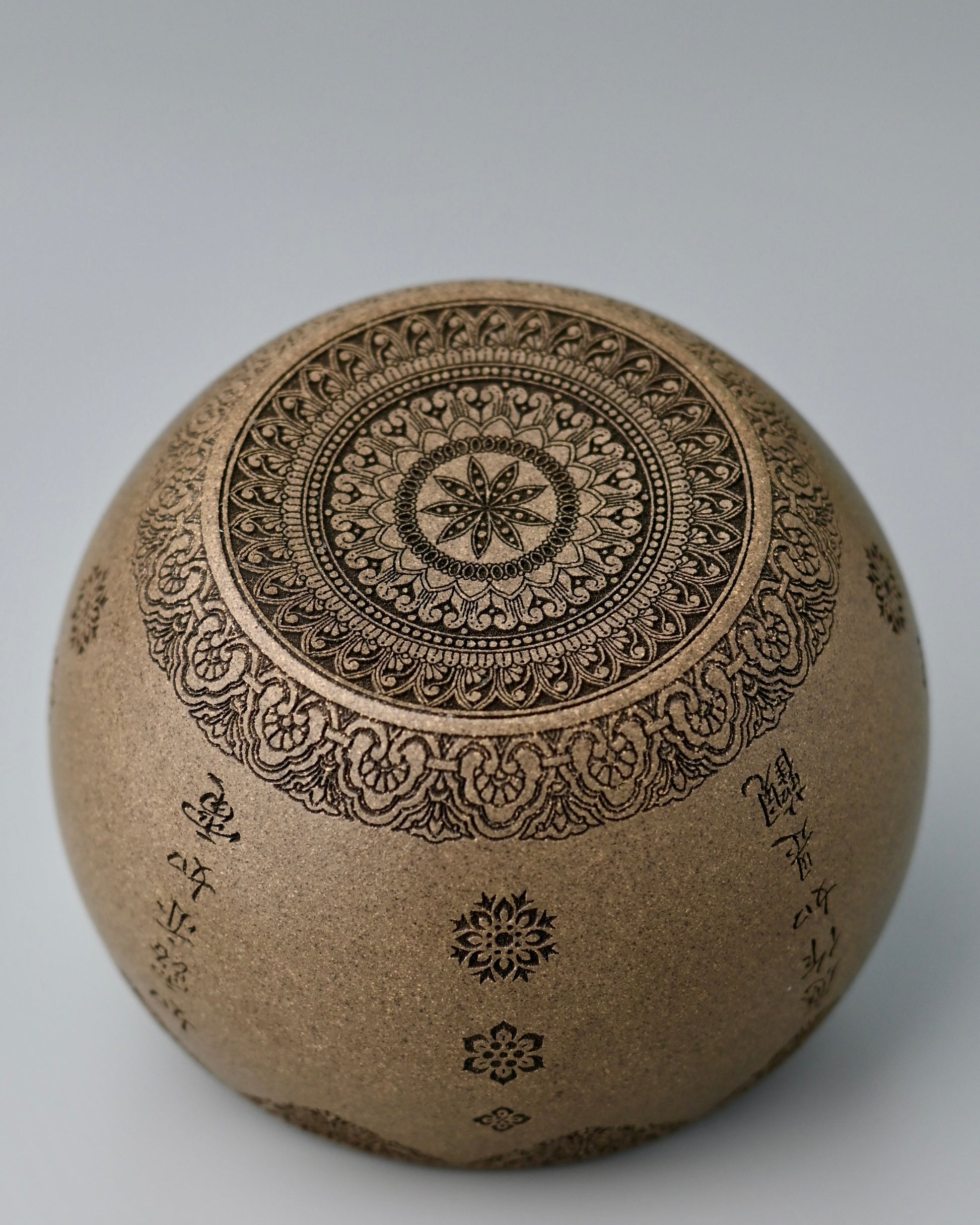 Bao Xiang pattern ceramic teacup