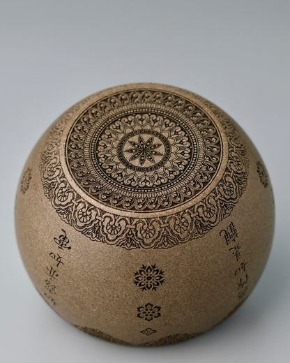 Bao Xiang pattern ceramic teacup