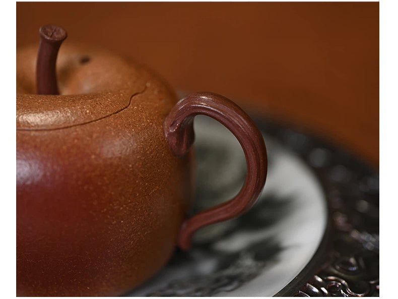 Handmade Duanni teapot with Zisha clay texture