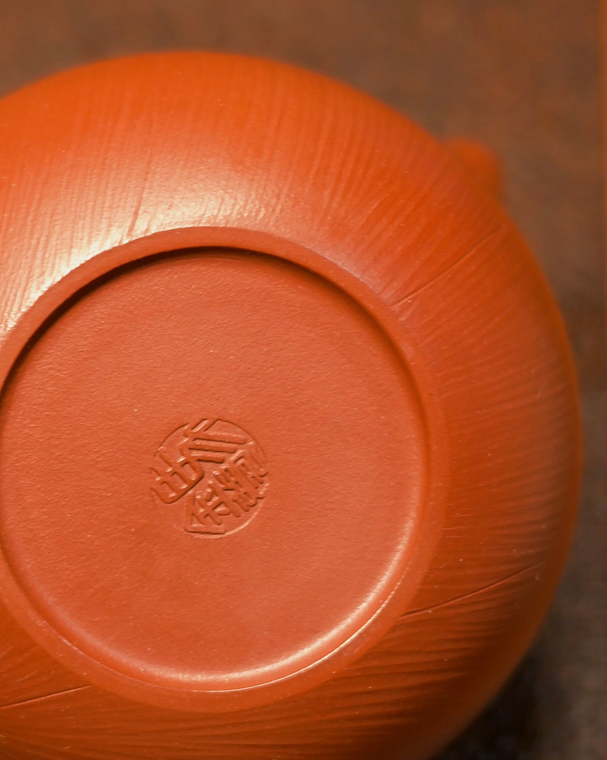 Yixing original clay teaware hand-finished with spout and handle attachments visible
