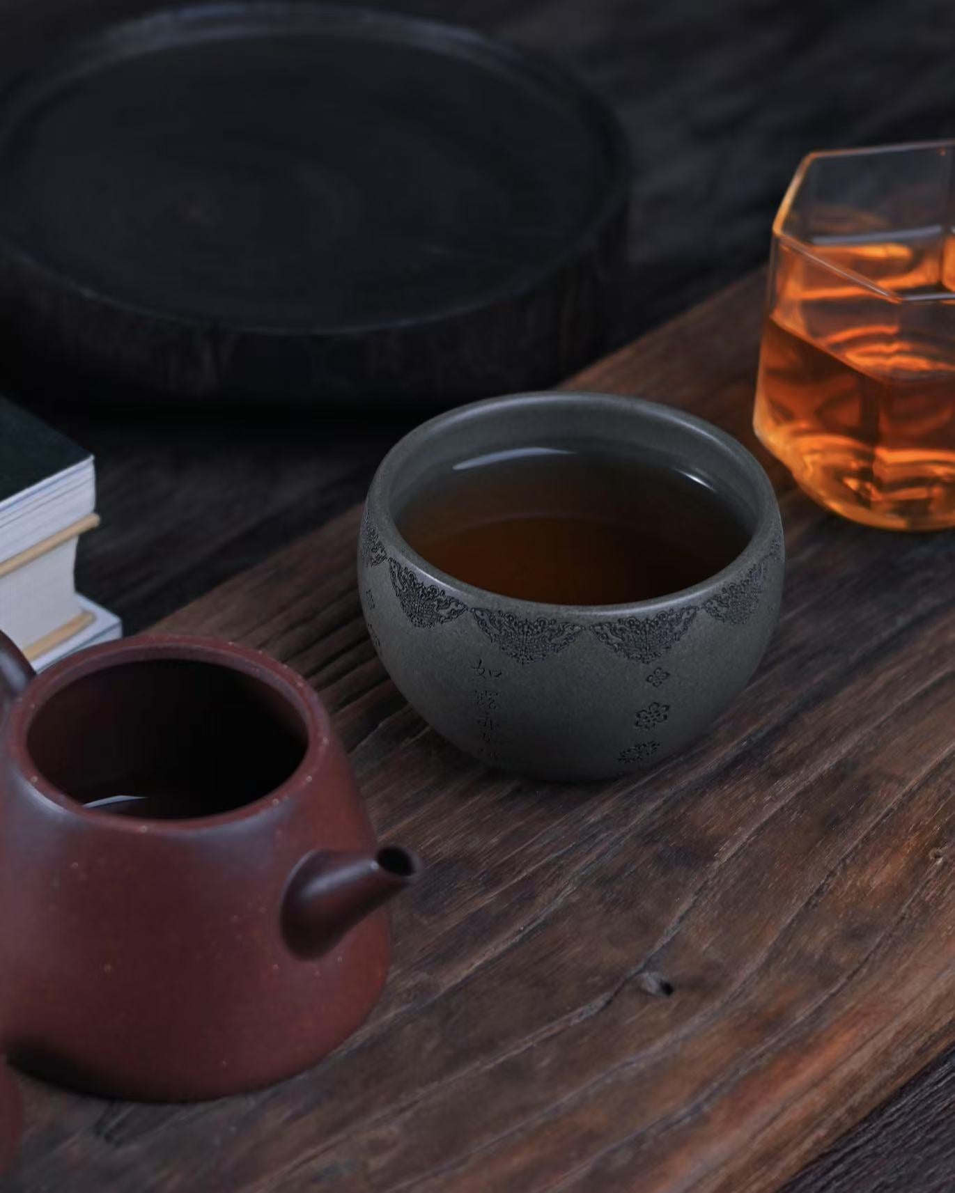Ceramic tea bowl for tea session