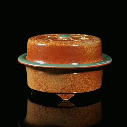 Brûle-parfum en céladon Longquan glaçure aspect jade